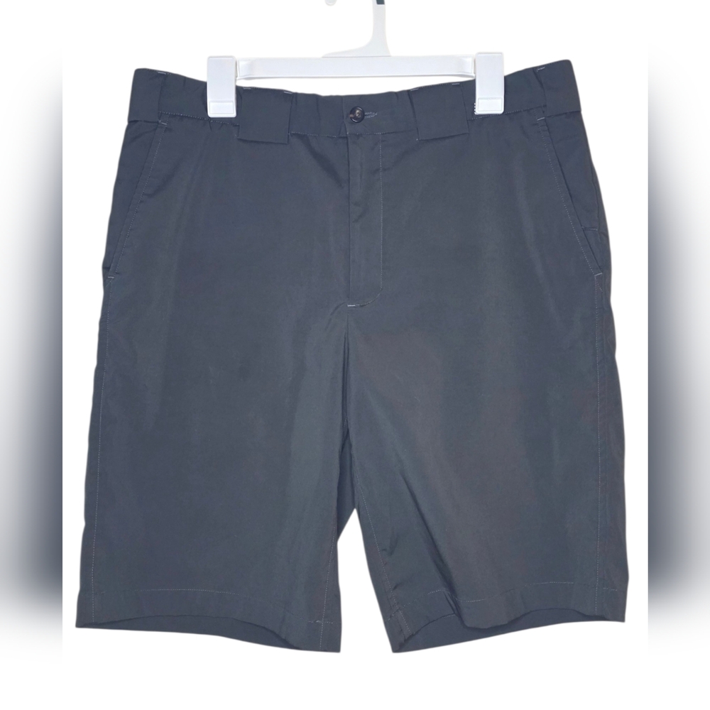 Greg Norman Golf Shorts Dark Gray Golf Shorts Waist 34